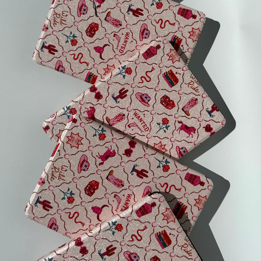 wild ride kindle case with cowboy print