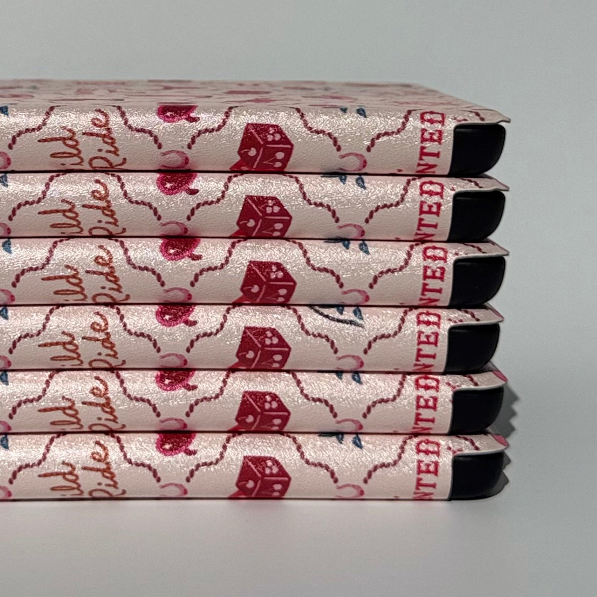 Side stack of Wild Ride western Kindle cases