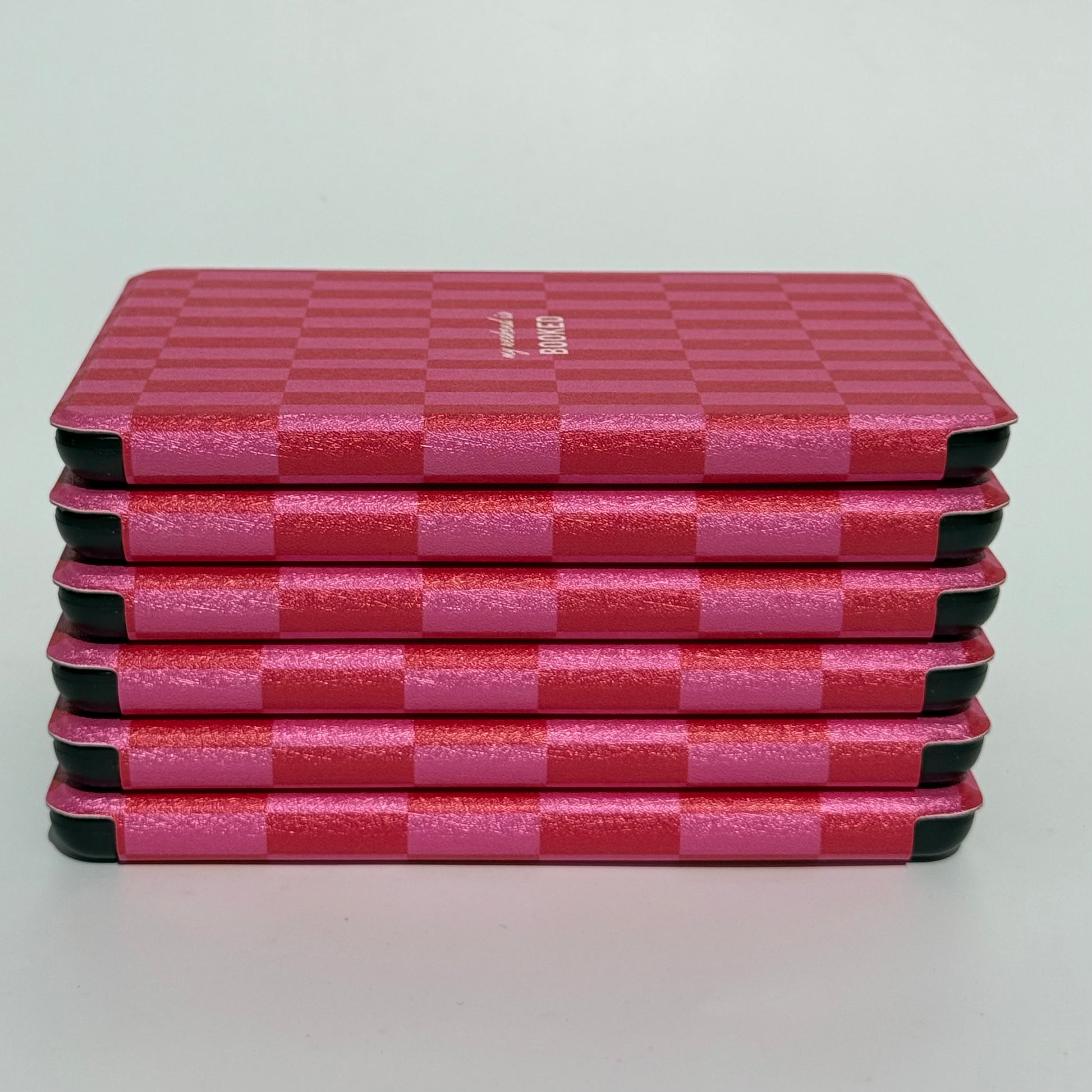 Pink checkered kindle covers with vintage durable case