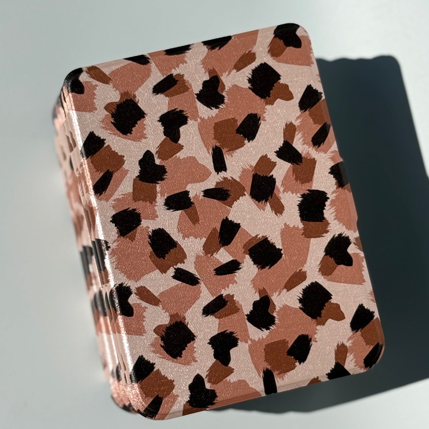 Wild Words leopard print Kobo case with shockproof cover