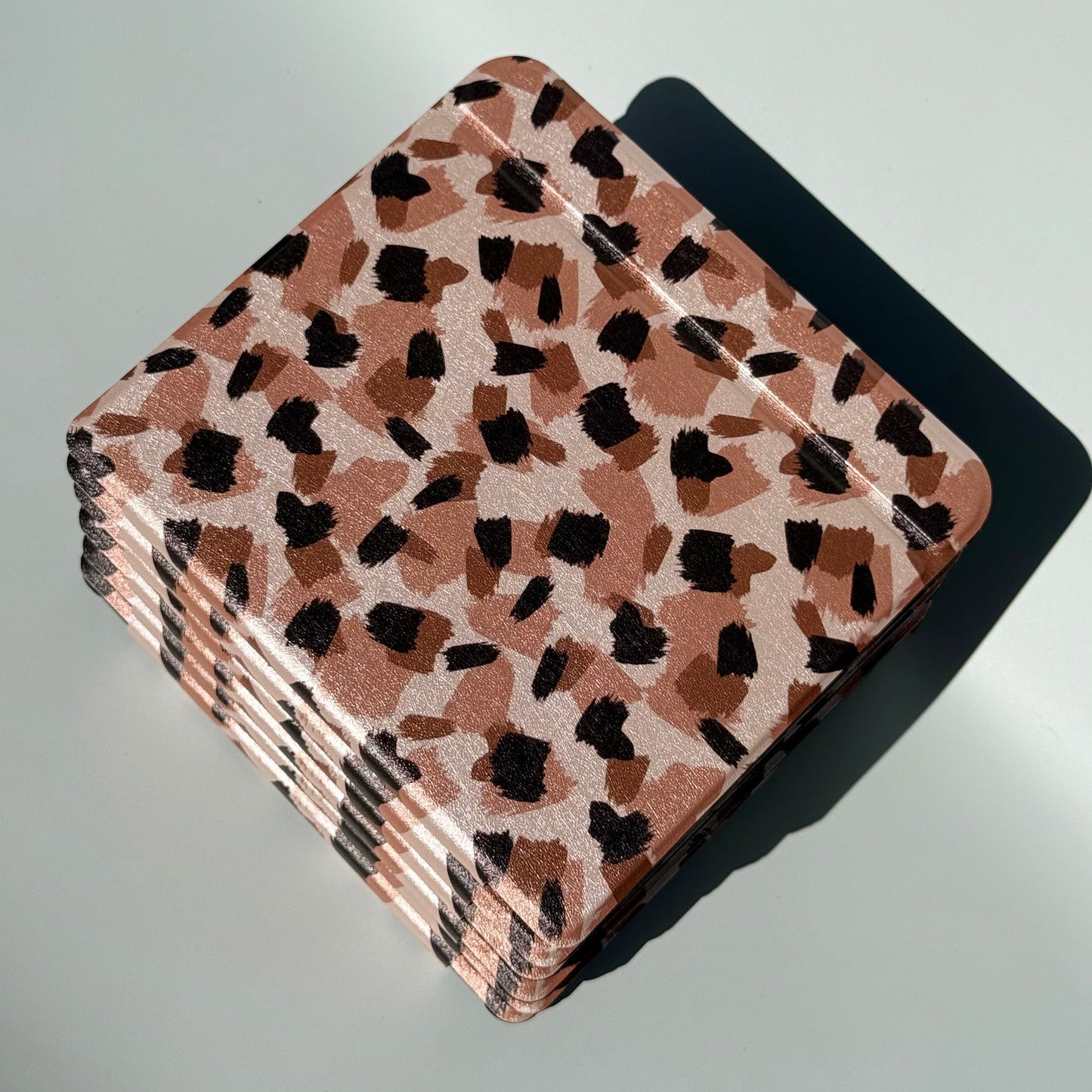 Cute Wild Words leopard print Kobo case, Kobo Clara and Libra