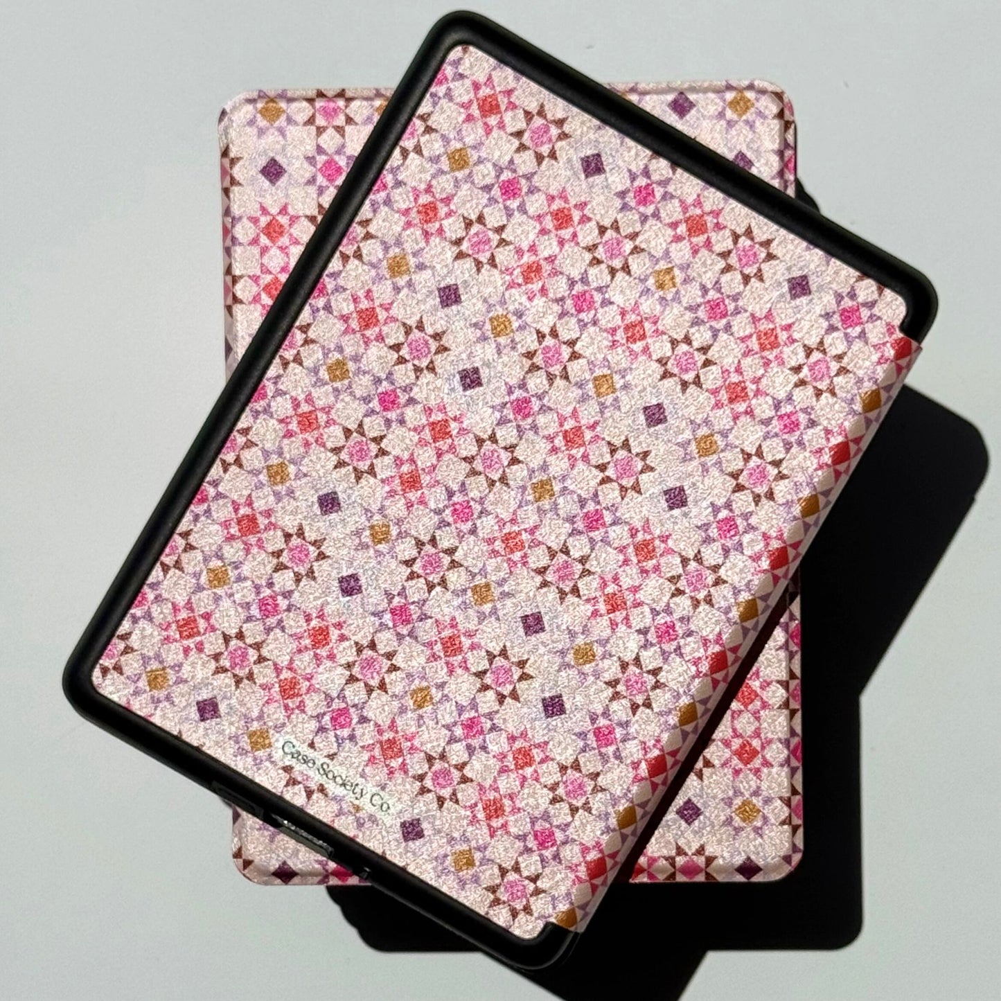 Neutral woven pattern Kindle case –Storywoven design for Kindle