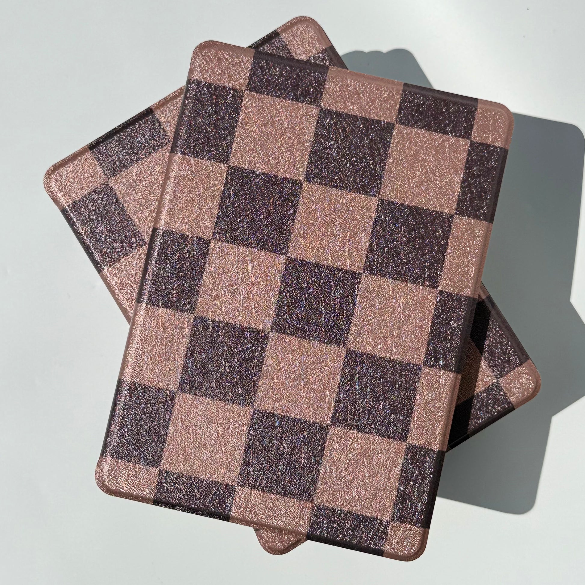 The Dreamer Kindle Case - Top view of two cases stacked